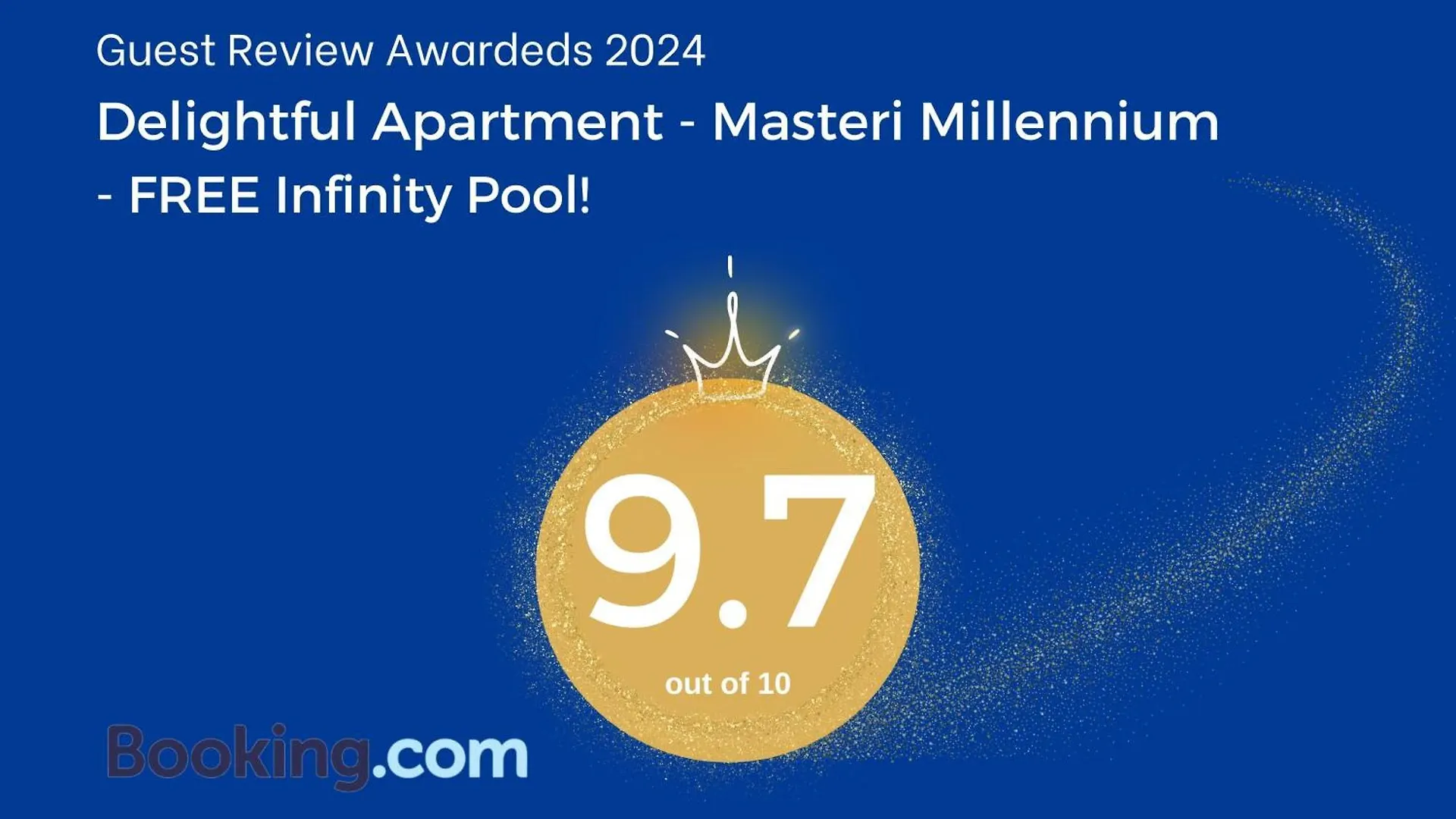 Aparthotel Delightful Apartment - Masteri Millennium - Free Infinity Pool Ho Chi Minh City Vietnam